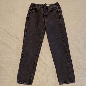 Garage Women's Dark Gray Straight Leg Jeans